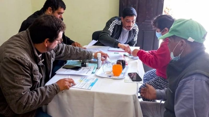 Intensa actividad de la Oficina Móvil del En.Re.