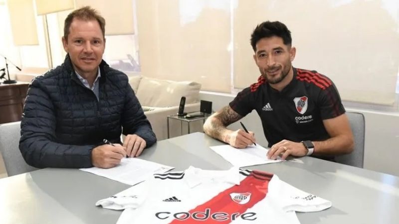 Casco renovó su contrato con River hasta el 2025