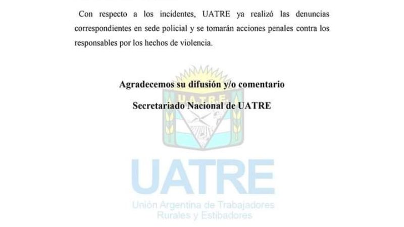 UATRE tuvo su Congreso Nacional Extraordinario