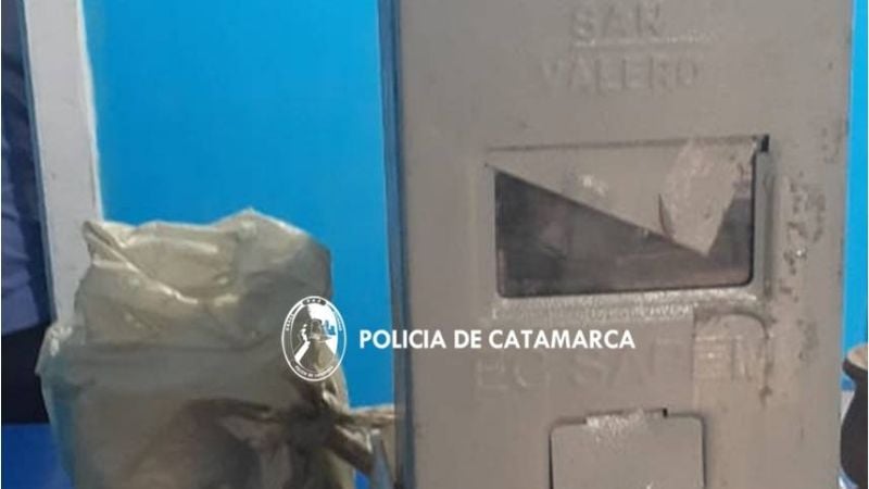 Los sorprenden con las bolsas del botín