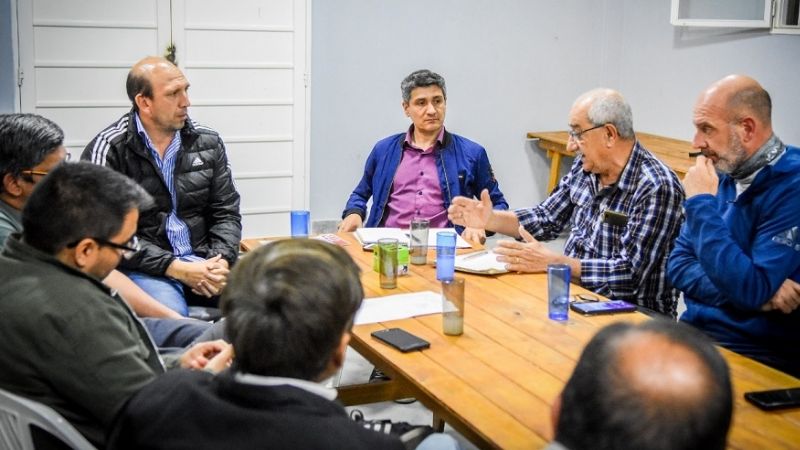 El “Círculo” recibió al secretario de Deportes, Lavatelli