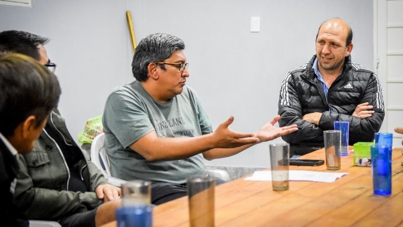 El “Círculo” recibió al secretario de Deportes, Lavatelli