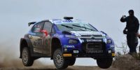 Marcos Ligato es el cómodo líder de la RC2, la categoría principal que tiene el Rally Argentino.