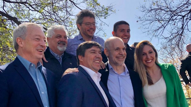 Dirigentes locales de JxC acompañaron a Rodríguez Larreta