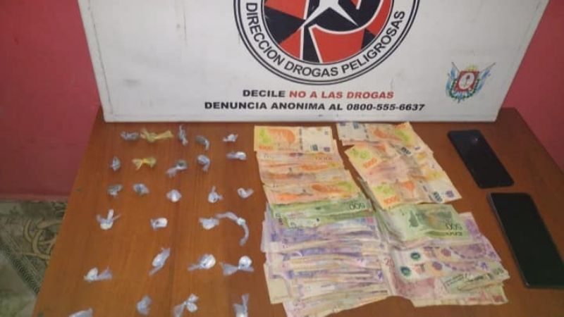 Secuestran marihuana y cocaína