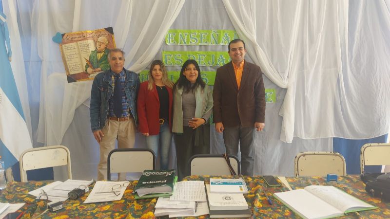 Nueva vicedirectora para el Anexo I de la Escuela Secundaria Rural N° 15