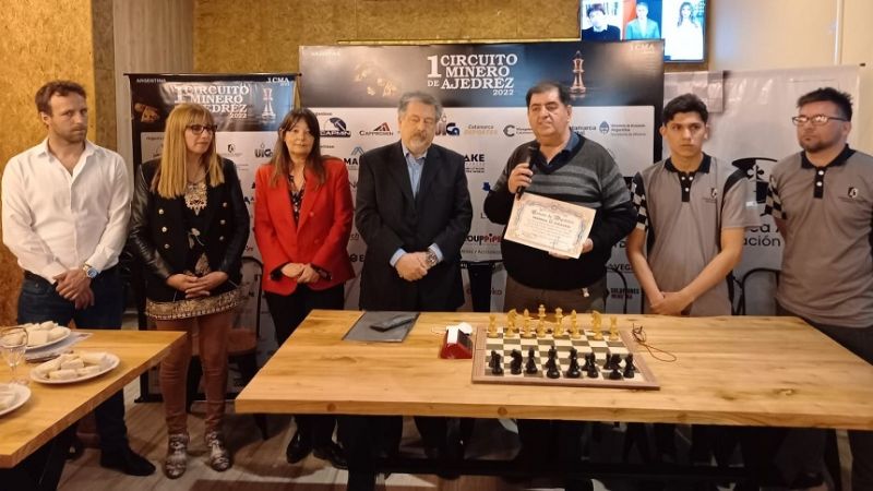 Presentaron el torneo del Circuito de Ajedrez Minero