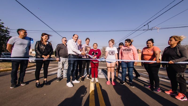 Otro barrio asfaltado