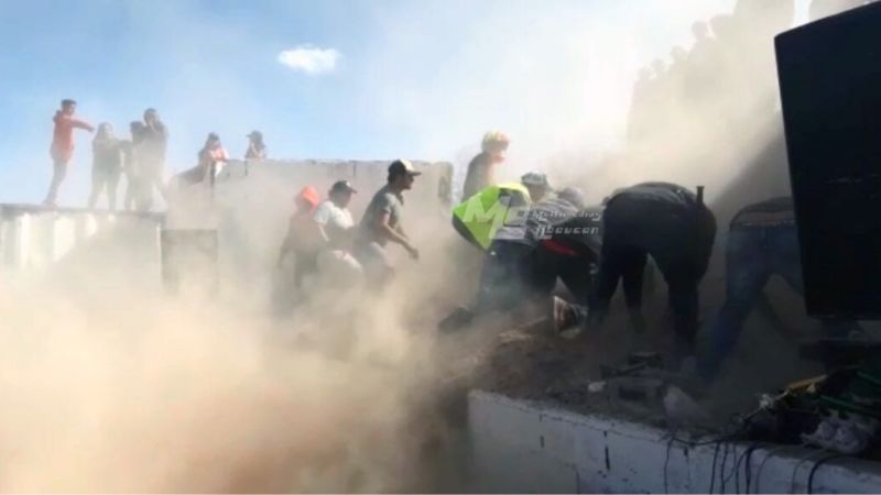 Fiambalá: se derrumbó un muro