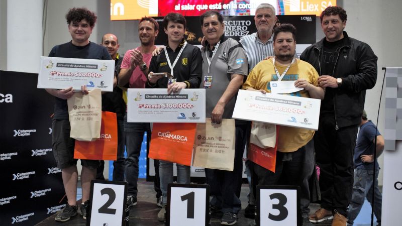 Exitosa 1ra. Fecha del Circuito de Ajedrez Minero en Catamarca