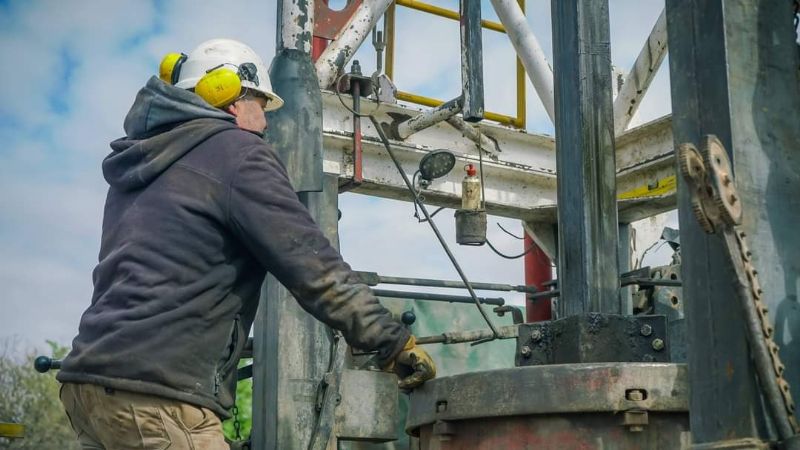 Nueva perforación de agua potable para Los Nacimientos en Belén