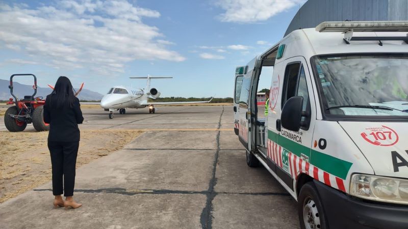 Mujer policía recibió un disparo de arma de fuego en Santa María