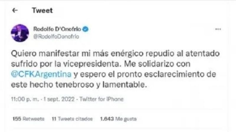Repudio generalizado del fútbol, por ataque a Cristina