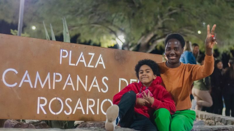 Inauguraron la primera plaza sustentable en Fray Mamerto Esquiú