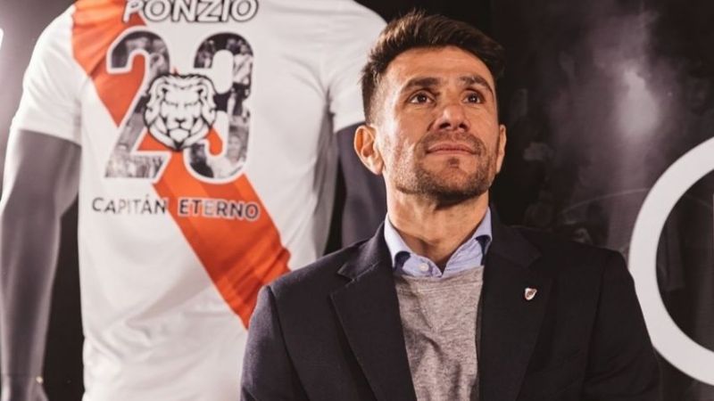 River despide a "Leo" Ponzio en el Monumental