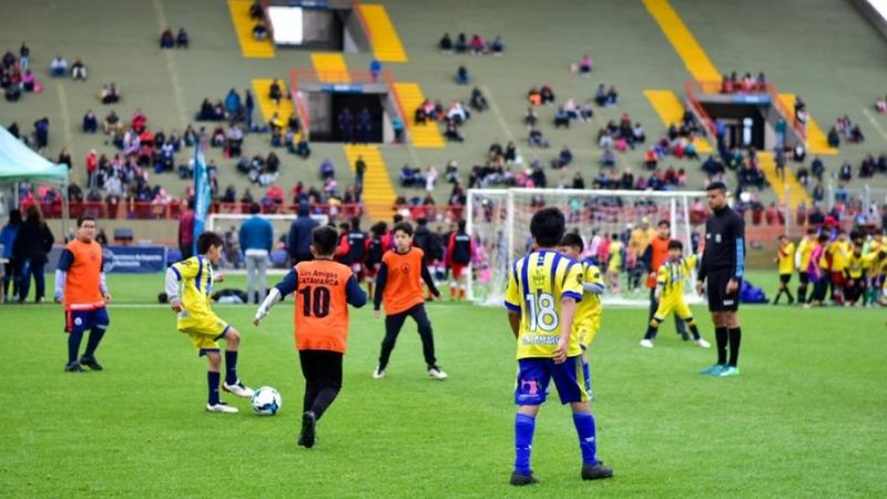 Fútbol Infantil para la reapertura del Bicentenario