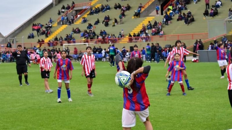 Fútbol Infantil para la reapertura del Bicentenario