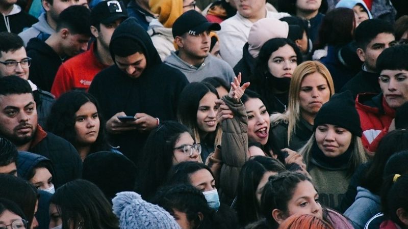 El frío y la lluvia no detuvieron los festejos en Valle Viejo