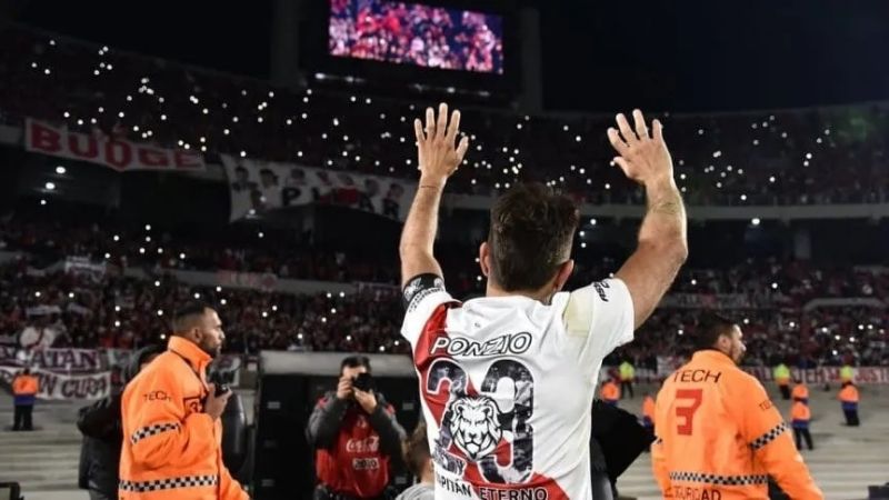 “Leo” Ponzio vivió su gran fiesta en el Monumental