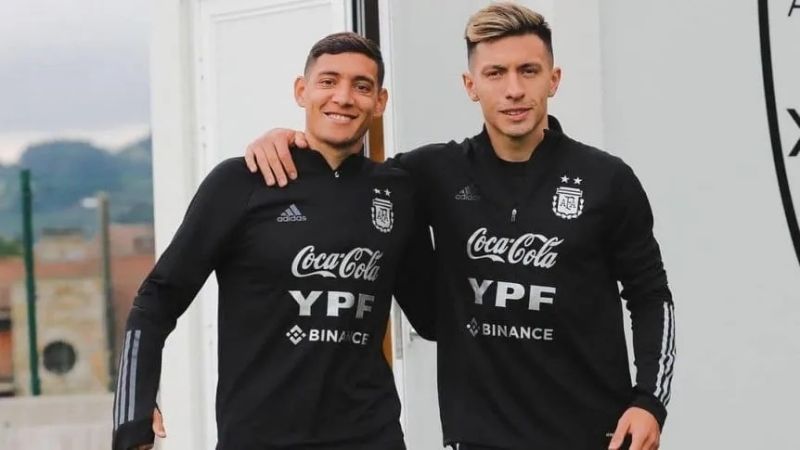 Lisandro Martínez ya está con la Selección en Miami