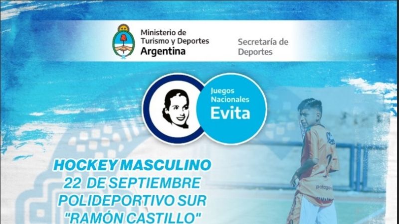 El Hockey Masculino Sub 14 busca representante a los “Evita”