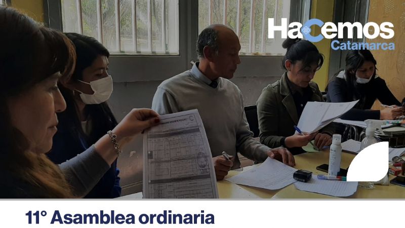 11° Asamblea ordinaria para instituciones educativas