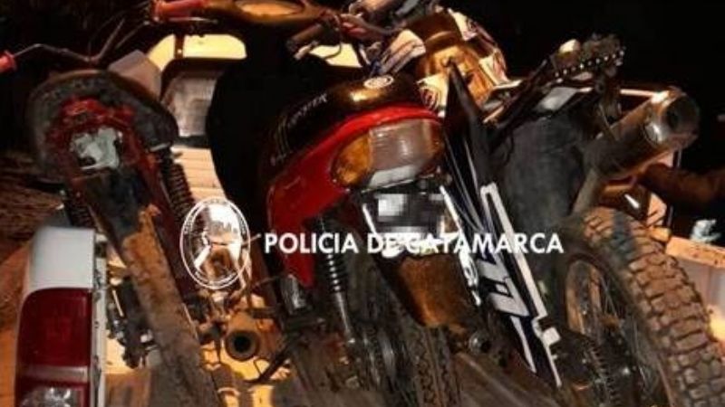 Tras un delito de estafa, secuestraron dos motocicletas y motopartes