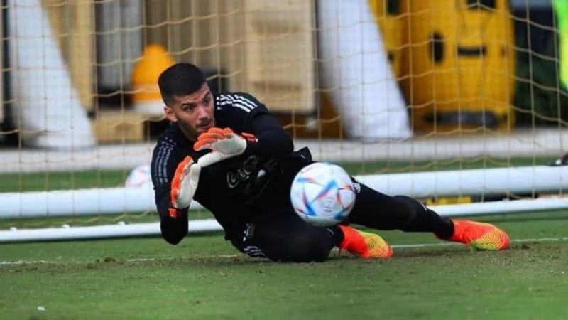 Rulli será hoy el arquero de Argentina ante Honduras