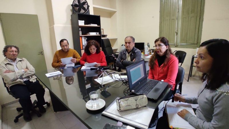 Mesa de trabajo de la Secretaría de Planeamiento Educativo