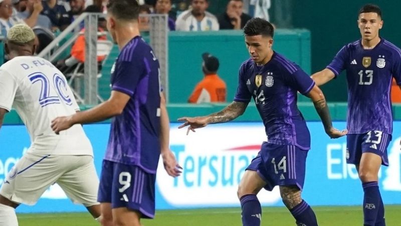 Enzo: debut, clave en el golazo de Messi y ¿a Qatar?