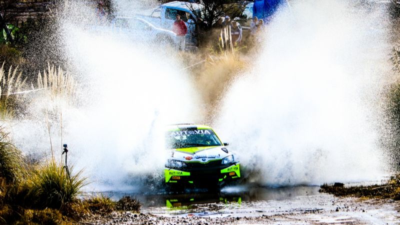 Augusto D’Agostini lidera el Rally Argentino, en San Luis