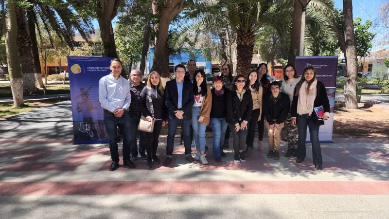 El consultorio jurídico comenzó a recorrer el interior