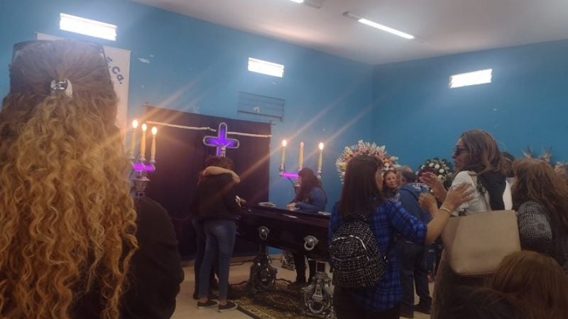 Dolor en la sede de ATECA en el velorio de sus autoridades