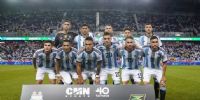 FORMACIÓN INICIAL de Argentina ante Honduras, en Nueva Jersey.