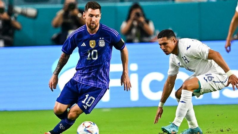 Argentina en el último amistoso previo a la lista mundialista