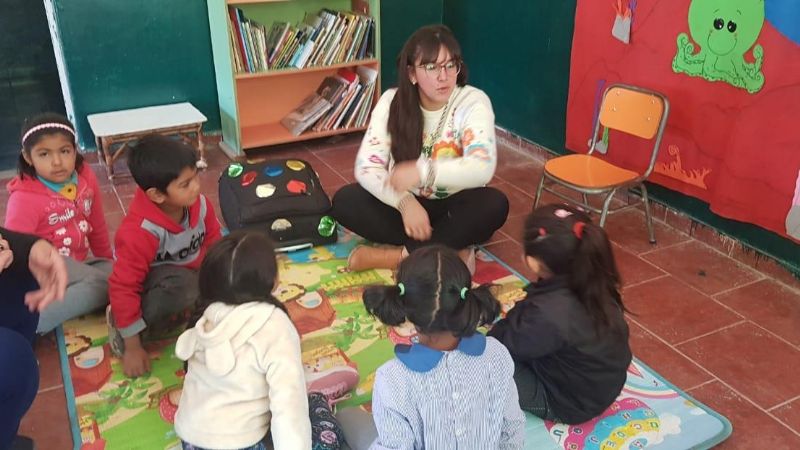 “Lectores en movimiento” para alumnos del nivel inicial