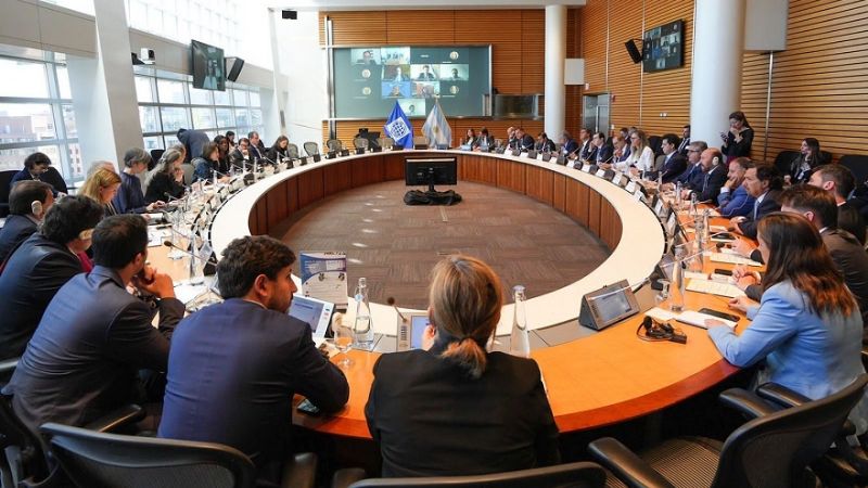 Gobernadores del Norte Grande se reunieron con autoridades del Banco Mundial y BID