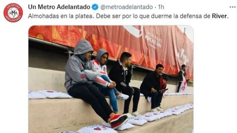 Las redes “atendieron” la eliminación de River