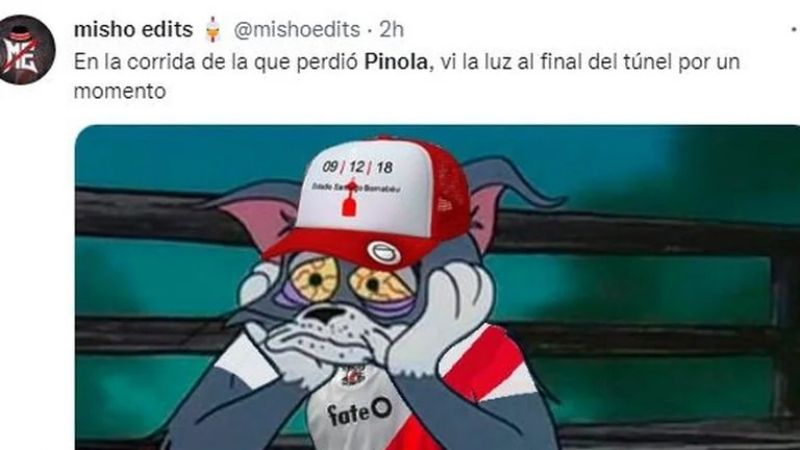 Las redes “atendieron” la eliminación de River