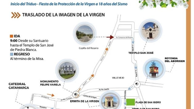 Fiesta de la Protección de la Virgen a 18 años del sismo