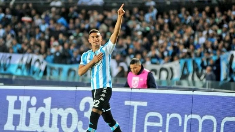 Golazo del “Colo” Moreno en triunfazo de Racing