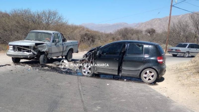 Accidente en Santa Maria