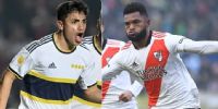 LANGONI Y BORJA sellaron los triunfos de Boca y River, este domingo.