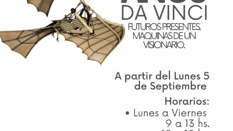 Abre muestra "Da Vinci 500 años"