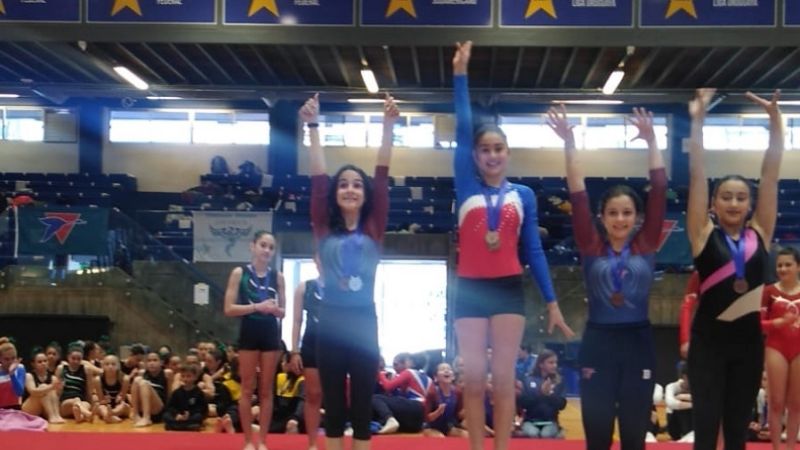 14 podios del Club Gimnasia Catamarca en Uruguay