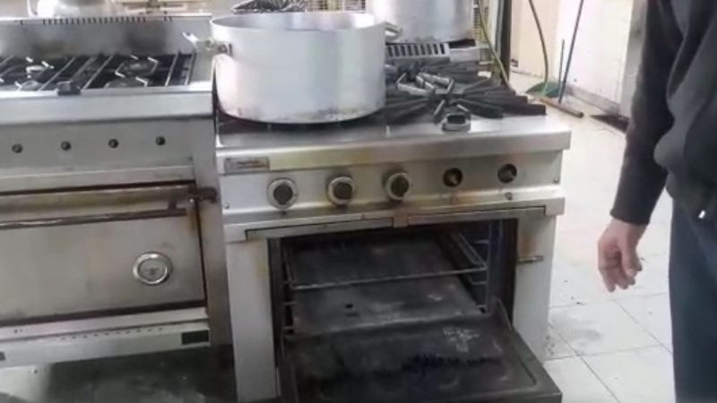 Susto: explotó una cocina en el Hospital de Niños