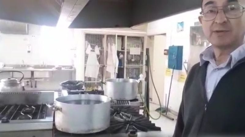 Susto: explotó una cocina en el Hospital de Niños