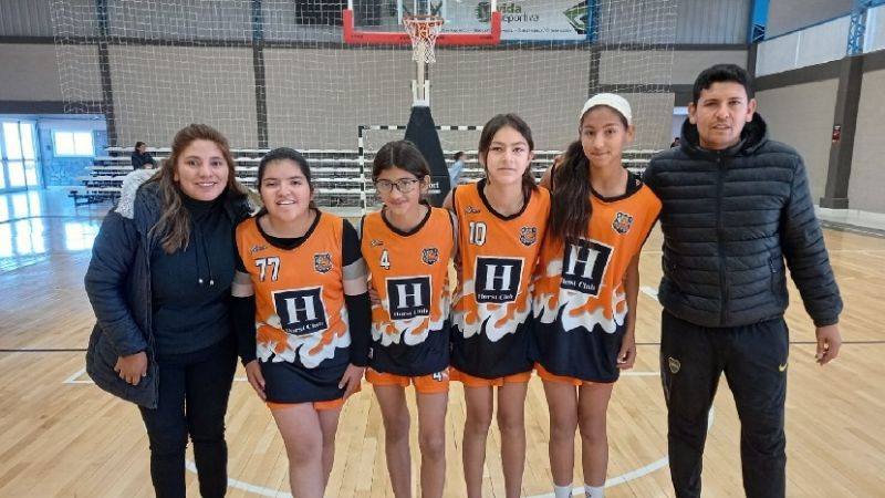 El Básquet Femenino tiene representantes a los “Evita”