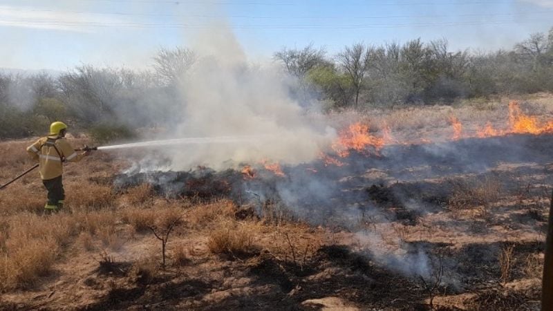 Nuevo incendio forestal en Capayán