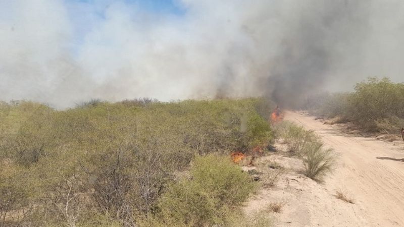 Nuevo incendio forestal en Capayán